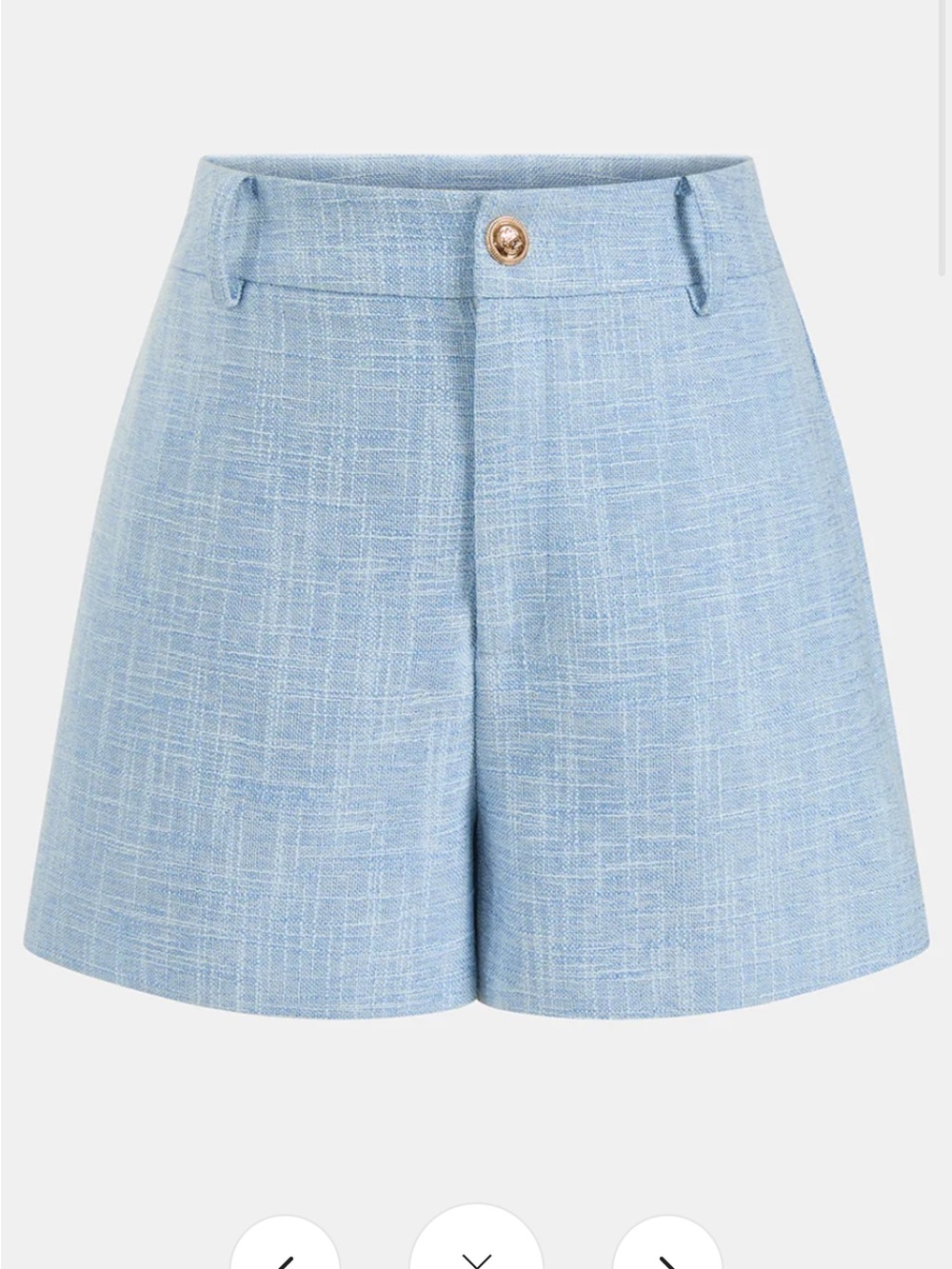 Commense Light Blue Sleeveless Vest & Matching Shorts Set - Picture 3 of 9